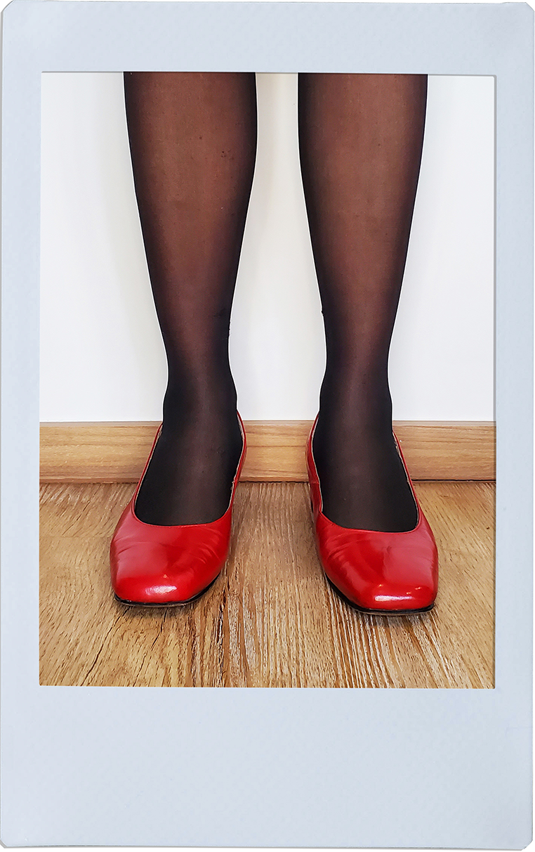 Chunky Low Block Heels - Louis Rachel Paris