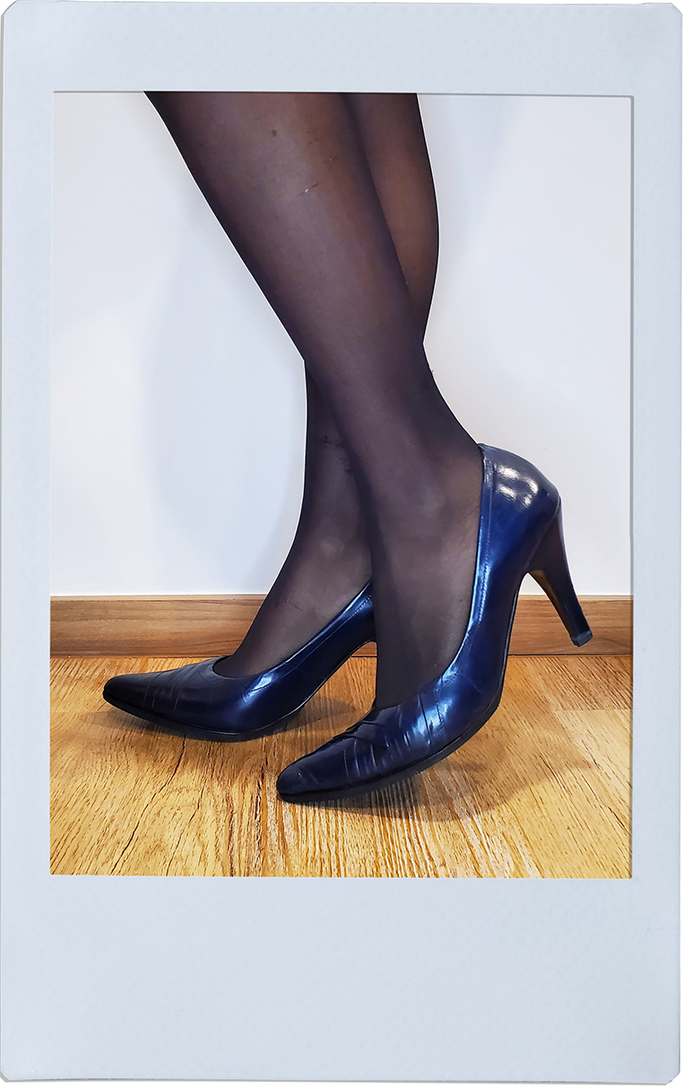 Electric Blue High Heels - Choppard ***SOLD***