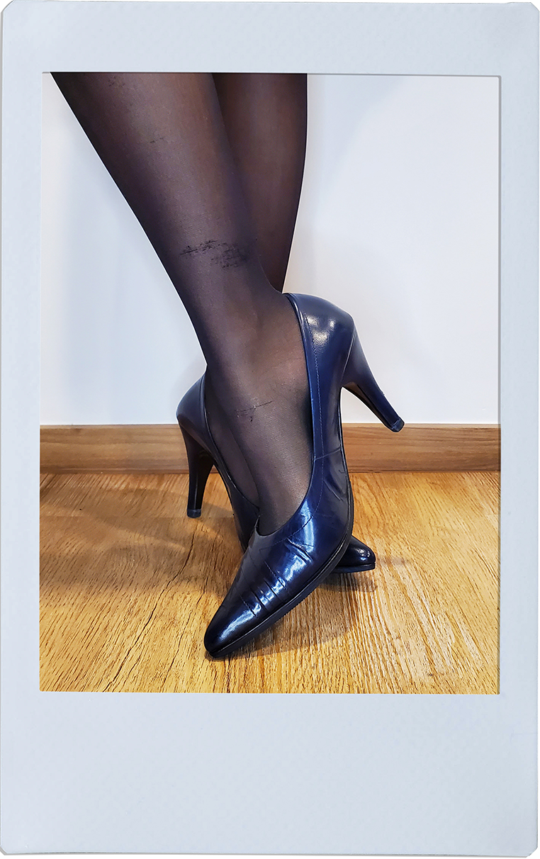 Electric Blue High Heels - Choppard ***SOLD***